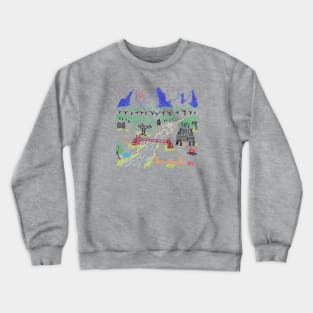 My dream home at countryside Crewneck Sweatshirt